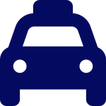 icono de un taxi